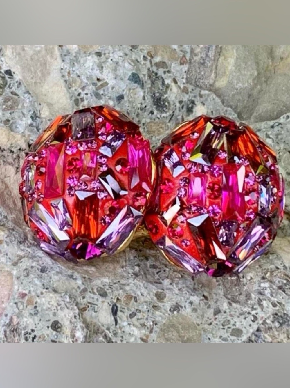 New kate spade Baguette Multicolored Stone Studs - Picture 11 of 11
